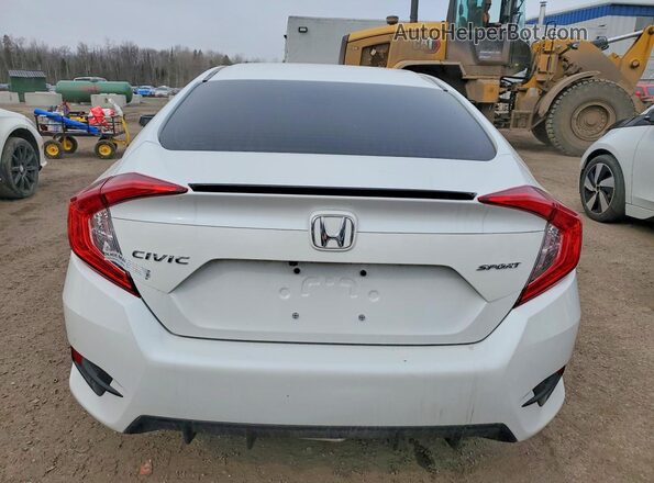 2HGFC2F83MH011300 2021 HONDA CIVIC White Rear view