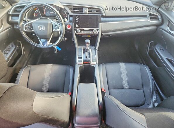 2HGFC2F83MH514258 2021 HONDA CIVIC Gray Vista del salpicadero