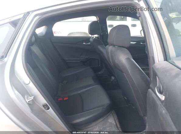 2HGFC2F83MH523851 2021 HONDA CIVIC Silver VIN კოდის სტიკერის ხედი