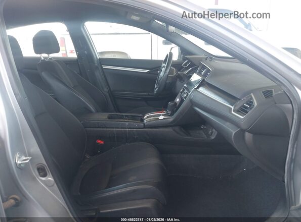 2HGFC2F83MH523851 2021 HONDA CIVIC Silver წინა სალონის ხედი