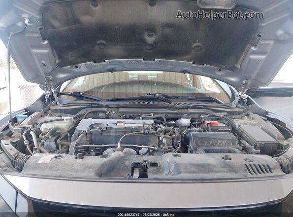 2HGFC2F83MH523851 2021 HONDA CIVIC Silver უკანა ხედი