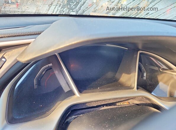 2HGFC2F83MH535899 2021 HONDA CIVIC Black Вид щитка приладів