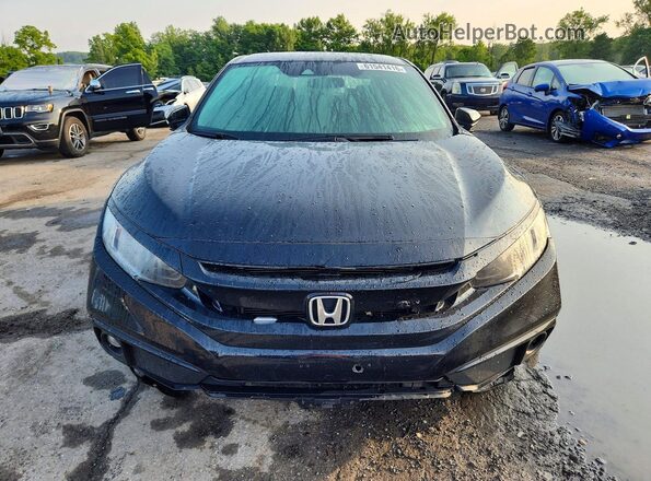 2HGFC2F83MH535899 2021 HONDA CIVIC Black Вид спереду