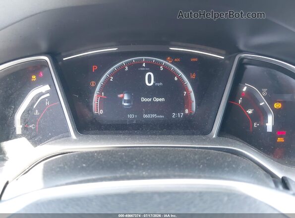 2HGFC2F83MH537619 2021 HONDA CIVIC Black Vista de los asientos traseros