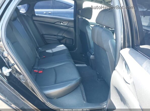 2HGFC2F83MH537619 2021 HONDA CIVIC Black Vista de la etiqueta del VIN