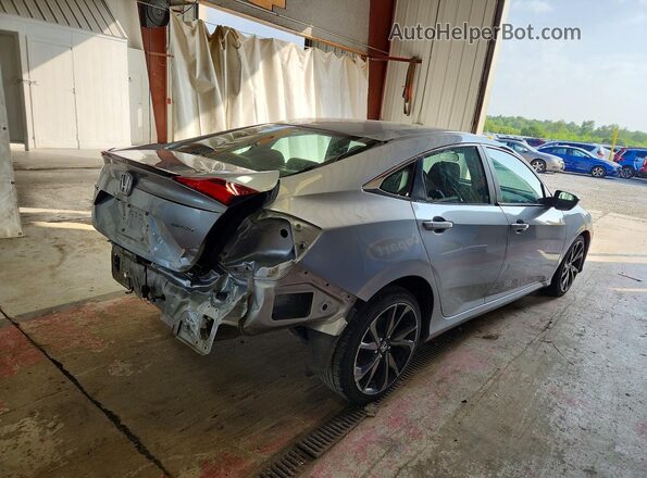 2HGFC2F83MH542836 2021 HONDA CIVIC Silver Հետևի աջ