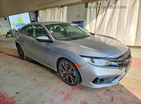 2HGFC2F83MH542836 2021 HONDA CIVIC Silver Առջևի աջ