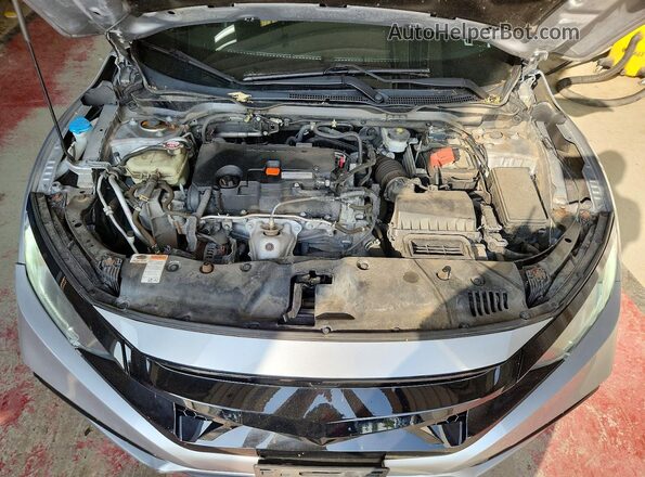 2HGFC2F83MH542836 2021 HONDA CIVIC Silver Սալոնի հետևի տեսք