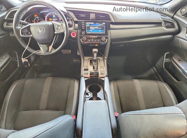 2HGFC2F83MH542836 2021 HONDA CIVIC Silver Առջևի վահանակի տեսք