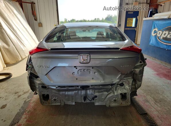 2HGFC2F83MH542836 2021 HONDA CIVIC Silver Հետևի տեսք