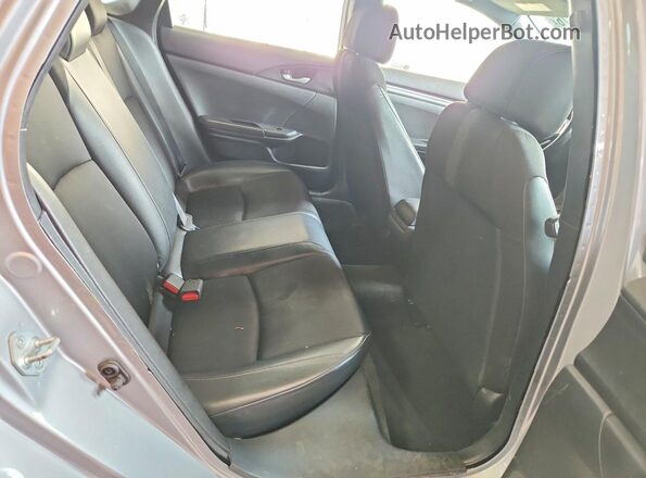 2HGFC2F83MH542836 2021 HONDA CIVIC Silver Հետևի նստատեղերի տեսք