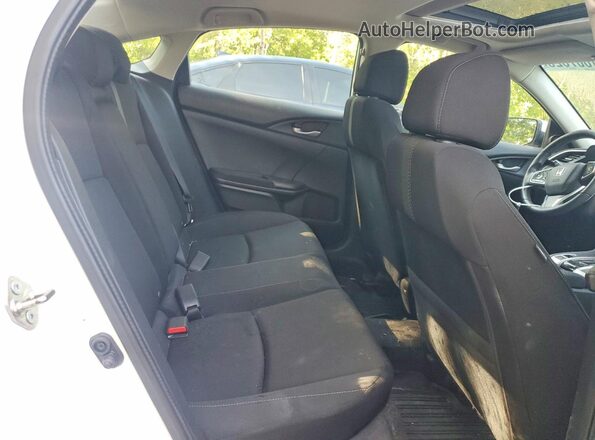 2HGFC2F84HH010212 2017 HONDA CIVIC White Rear seats view
