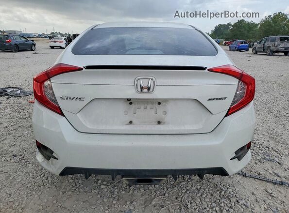 2HGFC2F84KH571064 2019 HONDA CIVIC Белый Вид сзади