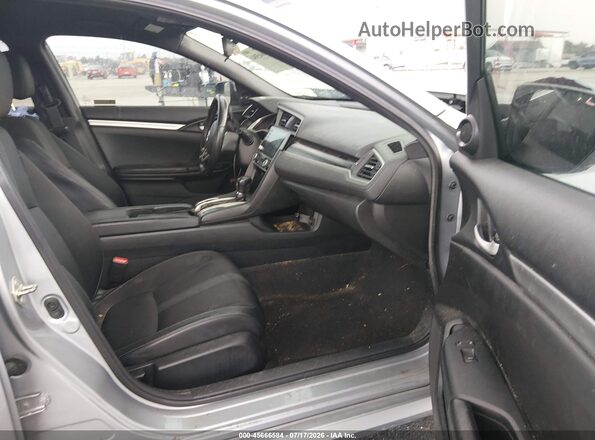 2HGFC2F84KH579813 2019 HONDA CIVIC Gray Widok wnętrza z przodu