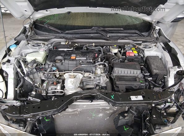 2HGFC2F84KH579813 2019 HONDA CIVIC Gray Widok z tyłu
