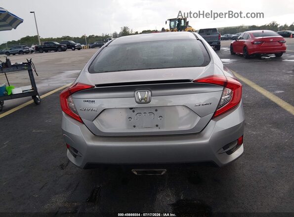 2HGFC2F84KH579813 2019 HONDA CIVIC Gray 