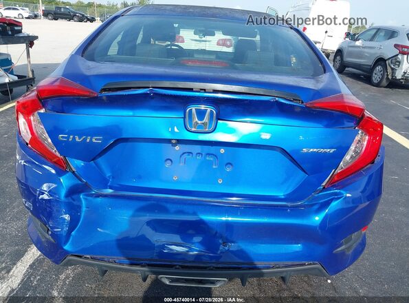 2HGFC2F84KH583117 2019 HONDA CIVIC Blue 