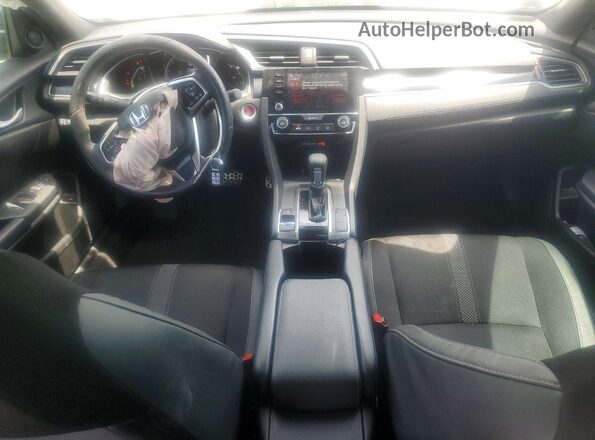 2HGFC2F84KH605889 2019 HONDA CIVIC Черный Вид панели приборов