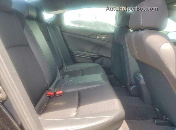 2HGFC2F84KH605889 2019 HONDA CIVIC Черный Вид задних сидений
