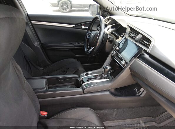 2HGFC2F84KH605892 2019 HONDA CIVIC Black Vista interior delantera