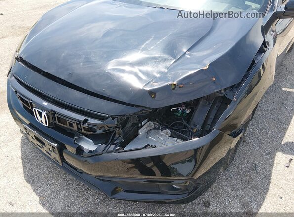 2HGFC2F84KH605892 2019 HONDA CIVIC Black Vista frontal