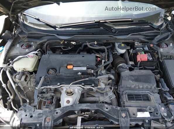2HGFC2F84KH605892 2019 HONDA CIVIC Black Vista trasera