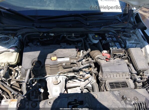 2HGFC2F84LH510721 2020 HONDA CIVIC White Вид ззаду
