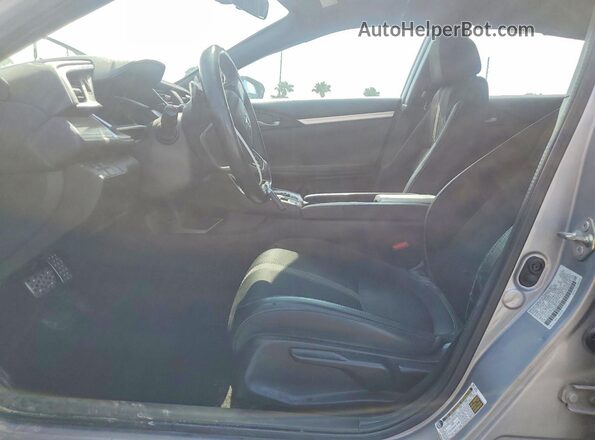2HGFC2F84LH551964 2020 HONDA CIVIC Silver Front interior view