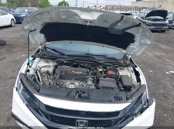 2HGFC2F84LH578839 2020 HONDA CIVIC White Vista trasera