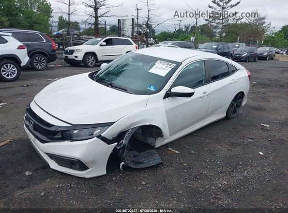 2HGFC2F84LH578839 2020 HONDA CIVIC White Vista frontal