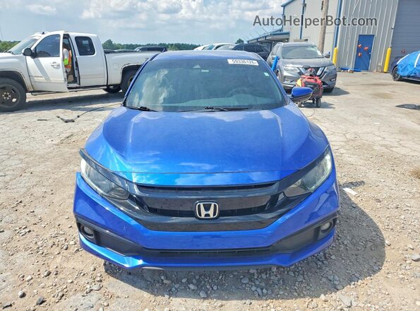 2HGFC2F84MH536690 2021 HONDA CIVIC Blue Widok z przodu