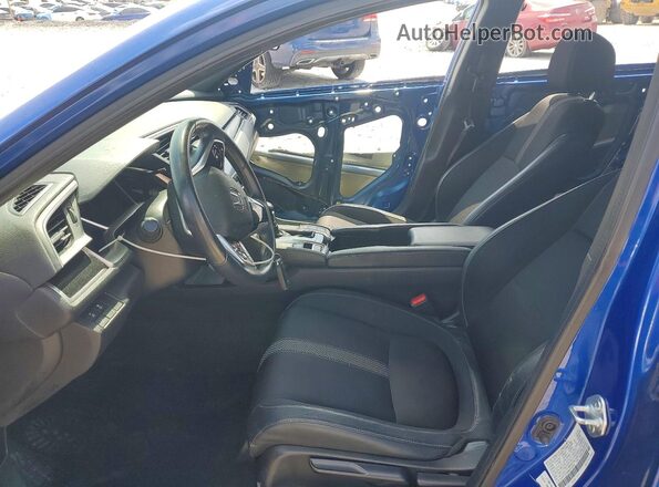 2HGFC2F84MH536690 2021 HONDA CIVIC Blue Widok wnętrza z przodu