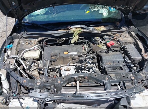 2HGFC2F85JH525757 2018 HONDA CIVIC Black უკანა ხედი