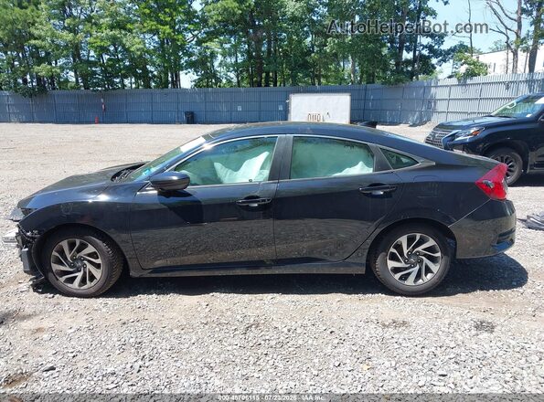 2HGFC2F85JH525757 2018 HONDA CIVIC Black სალონის 360-გრადუსიანი ხედი