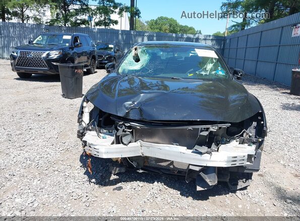 2HGFC2F85JH525757 2018 HONDA CIVIC Black ხელსაწყოთა პანელის ხედი