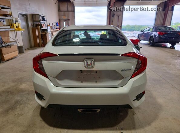 2HGFC2F85LH532159 2020 HONDA CIVIC White Հետևի տեսք