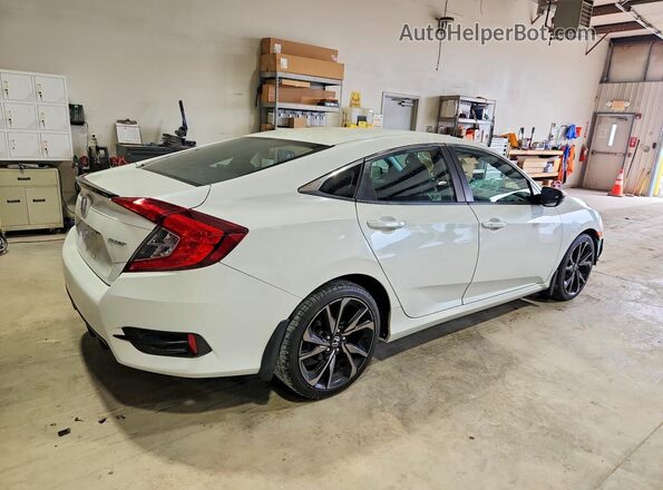 2HGFC2F85LH532159 2020 HONDA CIVIC White Հետևի աջ