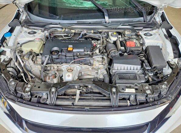 2HGFC2F85LH532159 2020 HONDA CIVIC White Սալոնի հետևի տեսք