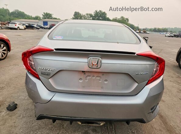 2HGFC2F85LH581359 2020 HONDA CIVIC Silver Vista trasera