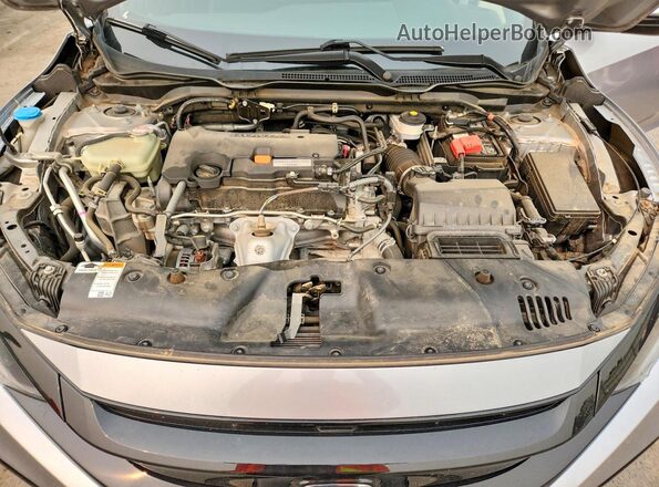 2HGFC2F85LH581359 2020 HONDA CIVIC Silver Vista interior trasera