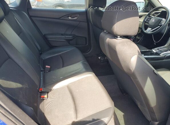 2HGFC2F85LH581992 2020 HONDA CIVIC Синий Вид задних сидений