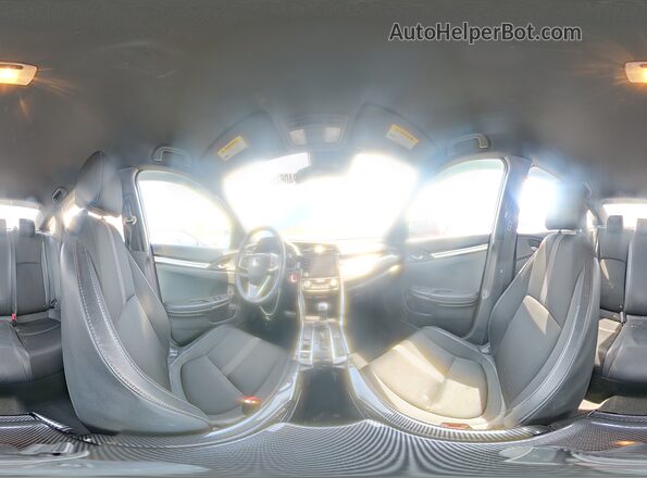 2HGFC2F85LH581992 2020 HONDA CIVIC Синий Вид наклейки с VIN-кодом