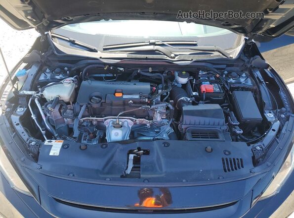 2HGFC2F85MH505027 2021 HONDA CIVIC Black Սալոնի հետևի տեսք
