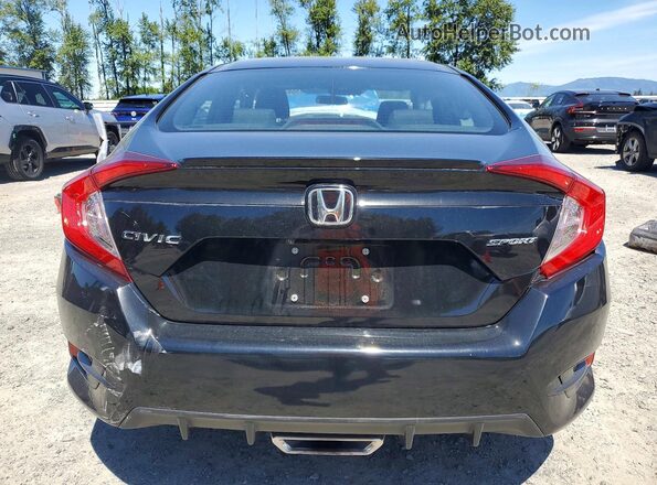 2HGFC2F85MH505027 2021 HONDA CIVIC Black Հետևի տեսք