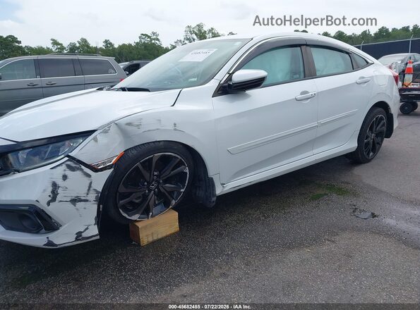 2HGFC2F85MH511703 2021 HONDA CIVIC White Vista frontal