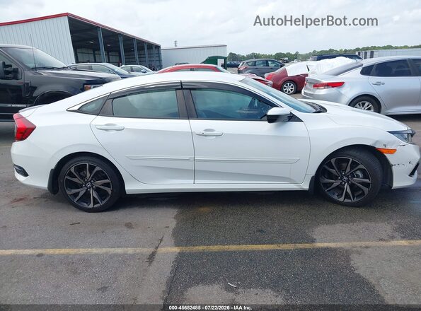 2HGFC2F85MH511703 2021 HONDA CIVIC White Vista interior trasera