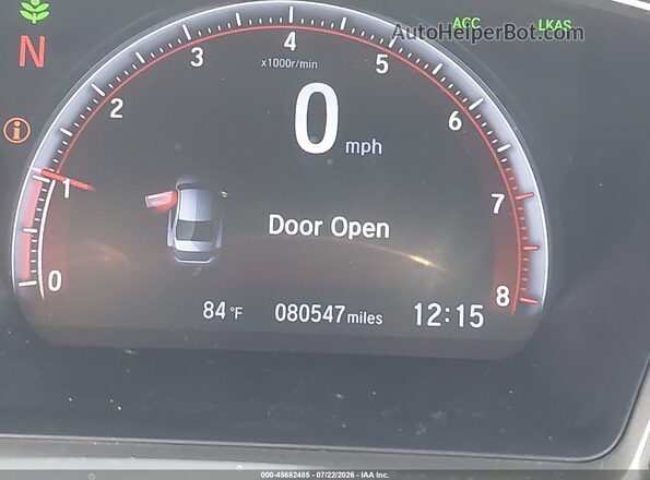 2HGFC2F85MH511703 2021 HONDA CIVIC White 