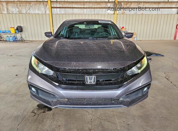 2HGFC2F85MH530414 2021 HONDA CIVIC Серый Вид спереди