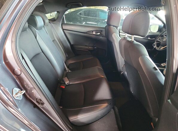 2HGFC2F85MH530414 2021 HONDA CIVIC Серый Вид задних сидений
