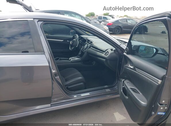 2HGFC2F85MH535046 2021 HONDA CIVIC Gray Vista interior delantera